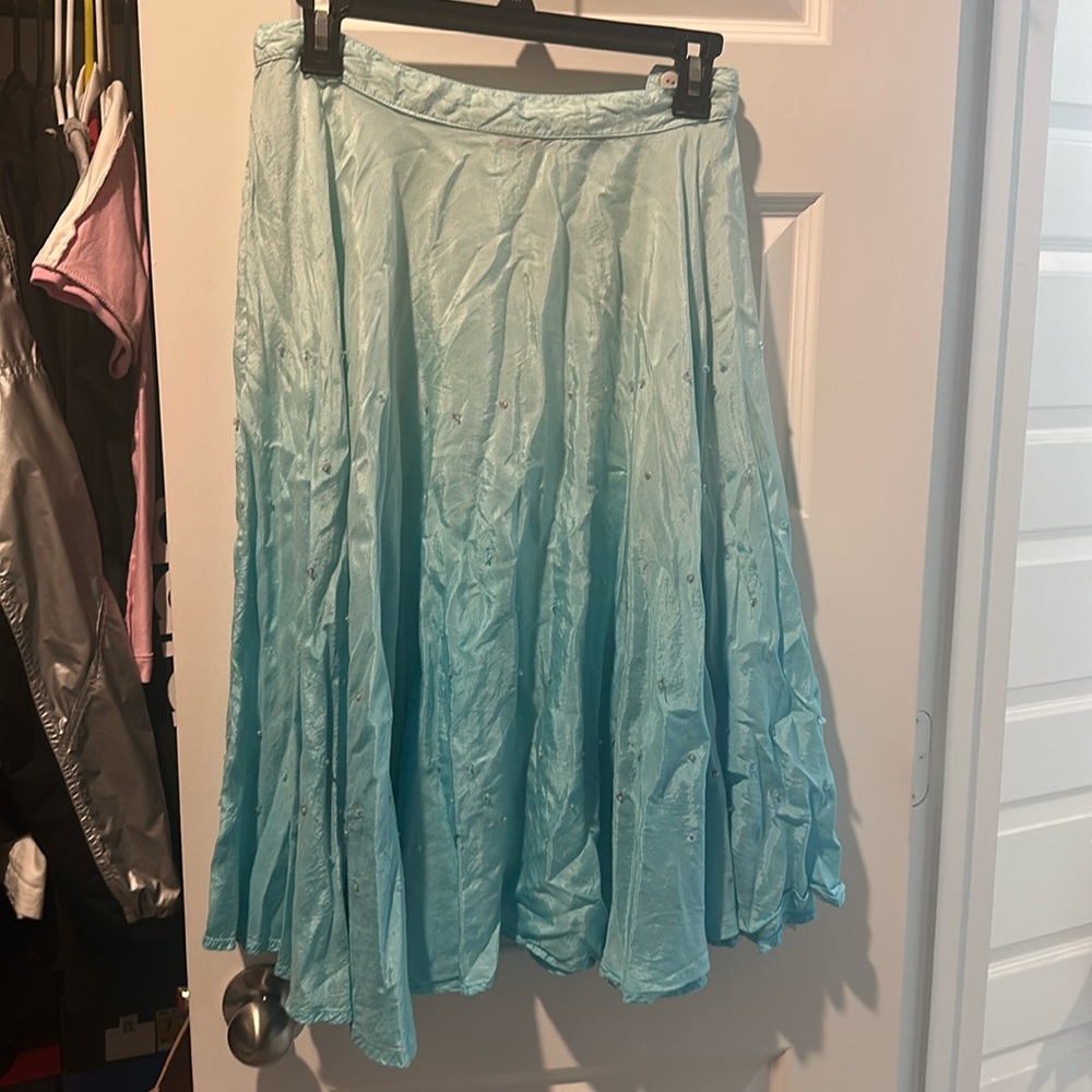 Blue ombré skirt by xoxo
